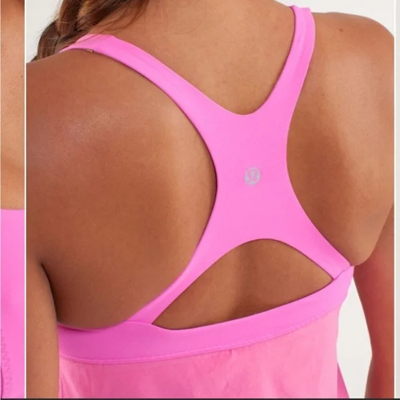 Lululemon Venus tank top women’s size 6 color hot pink - Picture 3 of 8